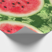Wassermelone-Frucht-Scheibe Geschenkpapier (Ecke)