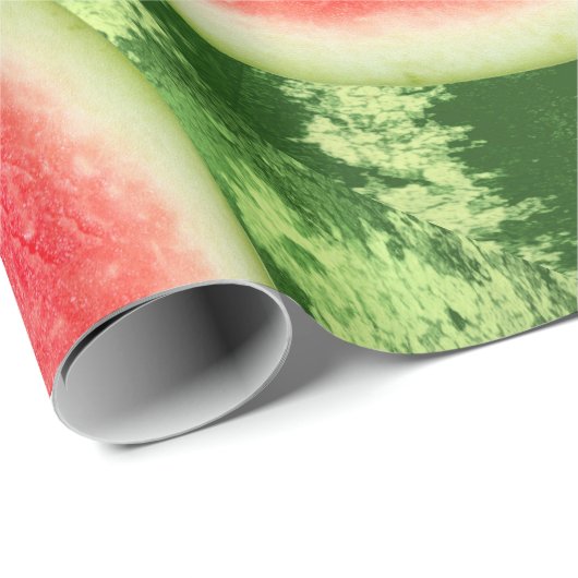 Wassermelone-Frucht-Scheibe Geschenkpapier (Rolleneckpunkt)