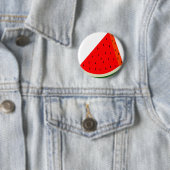 Wassermelone Fruchternte Scheibe Sommer Button (Beispiel)