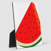 Wassermelone Fruchternte Scheibe Sommer Fotoplatte (Seite)