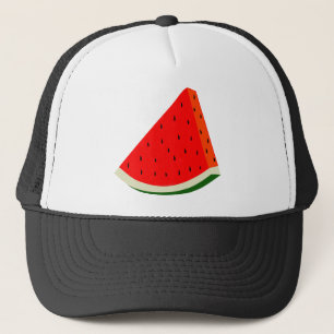 Wassermelone Fruchternte Scheibe Sommer Truckerkappe