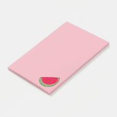 Wassermelone - Fruchtsammlung - Post-it Klebezettel (angewinkelt)