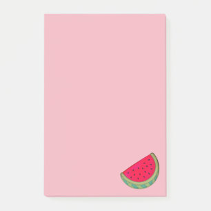 Wassermelone - Fruchtsammlung - Post-it Klebezettel