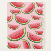 Wassermelone Fruchtscheiben rosa mit Individuelle Planer (Rückseite)