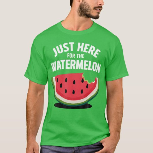 Wassermelone für Obst - Kunst 1 T-Shirt (Vorderseite)