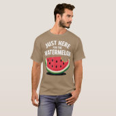 Wassermelone für Obst - Stil T-Shirt (Vorne ganz)