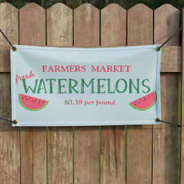 Wassermelone für Werbebanner Banner