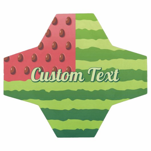 Wassermelone Fußball (Flach)