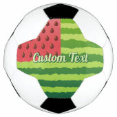 Wassermelone Fußball (Vorderseite)