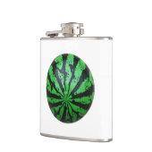 Wassermelone Fußball/Fußball Flachmann (Links)