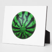 Wassermelone Fußball/Fußball Fotoplatte (Seite)