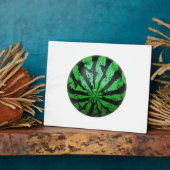 Wassermelone Fußball/Fußball Fotoplatte (Seite)