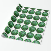 Wassermelone Fußball/Fußball Geschenkpapier (Ungerollt)