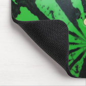 Wassermelone Fußball/Fußball Mousepad (Ecke)