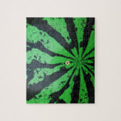 Wassermelone Fußball/Fußball Puzzle (Vertikal)