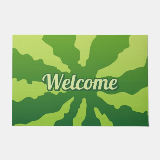 Wassermelone Fußmatte (Vorderseite)