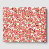 Wassermelone Gästebuch (Rückseite)
