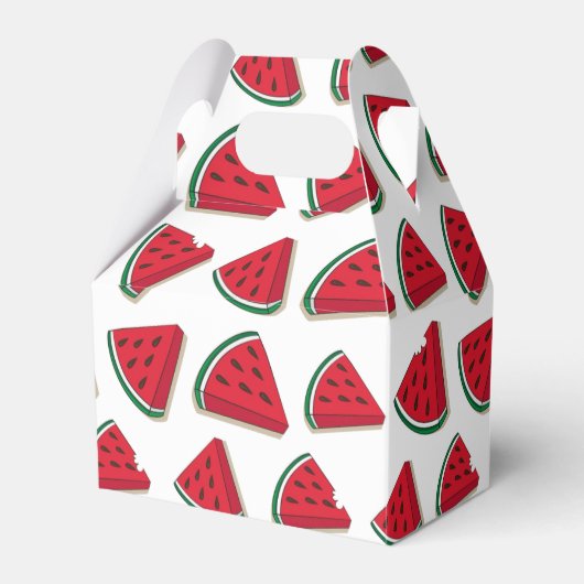 Wassermelone-Gastgeschenk Geschenkschachtel (Vorderseite)
