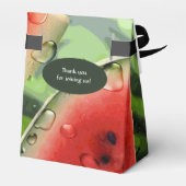 Wassermelone-Gastgeschenk Geschenkschachtel (Rückseite)
