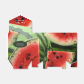 Wassermelone-Gastgeschenk Geschenkschachtel (Ungefaltet)