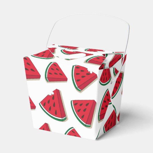 Wassermelone-Gastgeschenk Geschenkschachtel (Vorderseite)