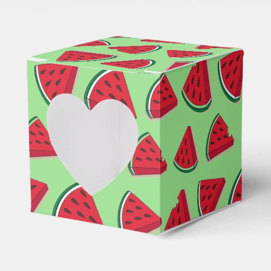 Wassermelone-Gastgeschenk Geschenkschachtel (Vorderseite)