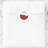 Wassermelone Gastgeschenk Sticker oder Umschlag Au (Tasche)
