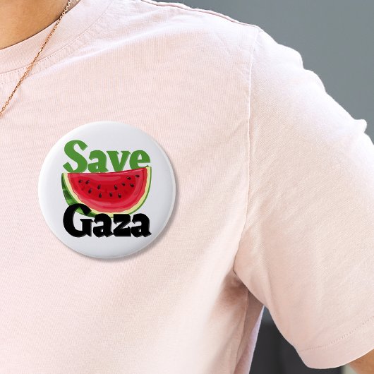 Wassermelone Gaza Palästina Button