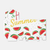 Wassermelone-Gefälligkeitsboxen - für den Minimali Geschenkschachtel (Ungefaltet)