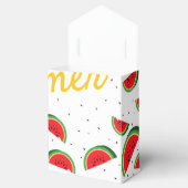 Wassermelone-Gefälligkeitsboxen - für den Minimali Geschenkschachtel (Geöffnet)