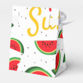 Wassermelone-Gefälligkeitsboxen - für den Minimali Geschenkschachtel (Rückseite)