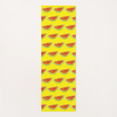 Wassermelone Gelb Grün Rot Farbe 4Amie Yogamatte (Vorderseite)