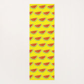 Wassermelone Gelb Grün Rot Farbe 4Amie Yogamatte (Rückseite)