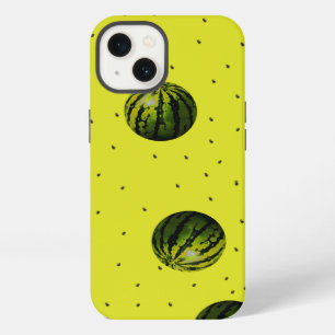 Wassermelone gelb mit Kernen iPhone 13 Hülle