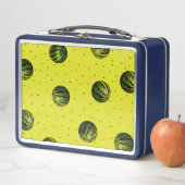 Wassermelone Gelb mit Samen Metall Lunch Box (Beispiel)