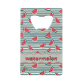 Wassermelone Geldbeutel Flaschenöffner (Vorderseite)