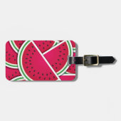 Wassermelone Gepäckanhänger (Vorderseite horizontal)