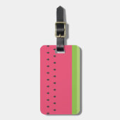 Wassermelone-Gepäckanhänger Gepäckanhänger (Vorderseite vertikal)