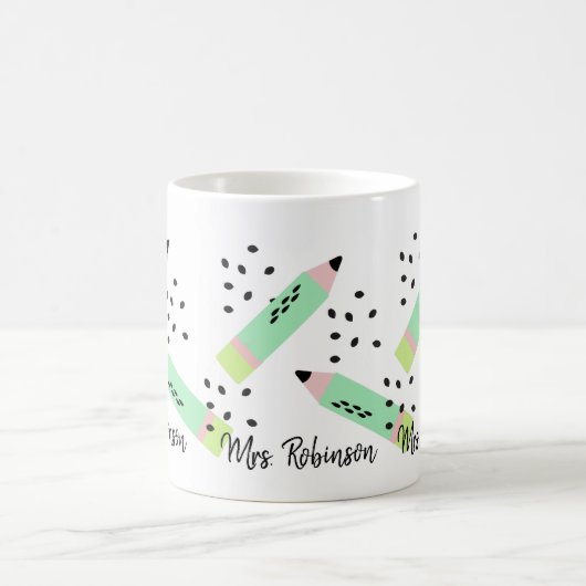 Wassermelone - Geschenk für Lehrer Kaffeetasse (Mittel)