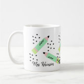 Wassermelone - Geschenk für Lehrer Kaffeetasse (Links)