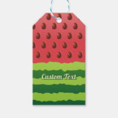 Wassermelone Geschenkanhänger (Vorderseite)