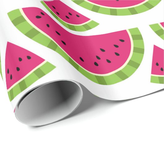 Wassermelone Geschenkpapier (Rolleneckpunkt)