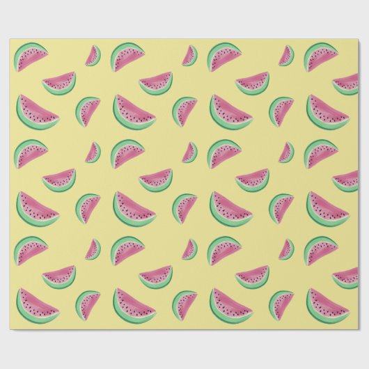 Wassermelone Geschenkpapier (Flach)