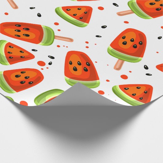 Wassermelone Geschenkpapier (Ecke)