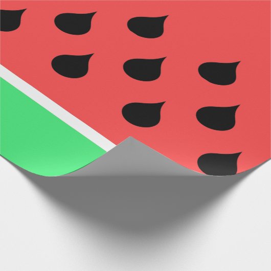 Wassermelone Geschenkpapier (Ecke)