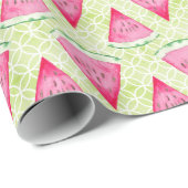 Wassermelone Geschenkpapier (Rolleneckpunkt)