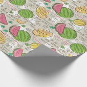 Wassermelone Geschenkpapier (Ecke)