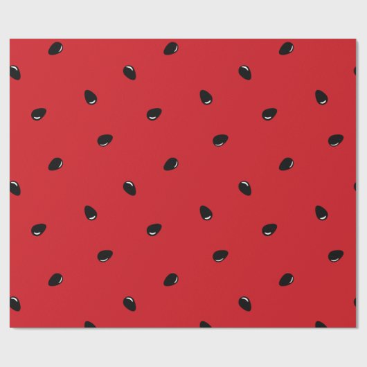 Wassermelone Geschenkpapier (Flach)