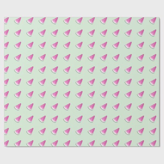 Wassermelone Geschenkpapier (Flach)