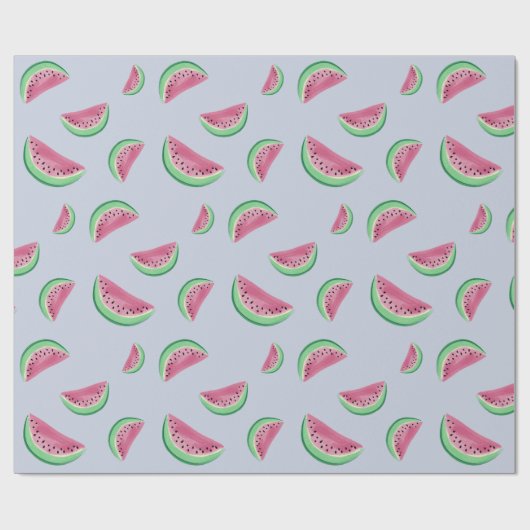 Wassermelone Geschenkpapier (Flach)
